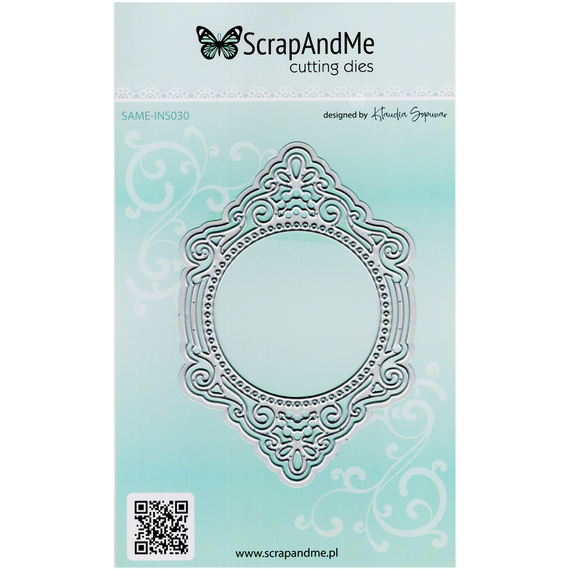 Wykrojnik do papieru - Scrapandme - Ramka 030