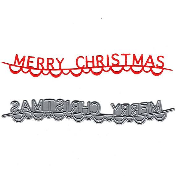 Wykrojnik - Memory Box - Merry Christmas Garland