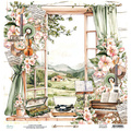 Papier do scrapbookingu 30x30 - Mintay - Music Garden 01