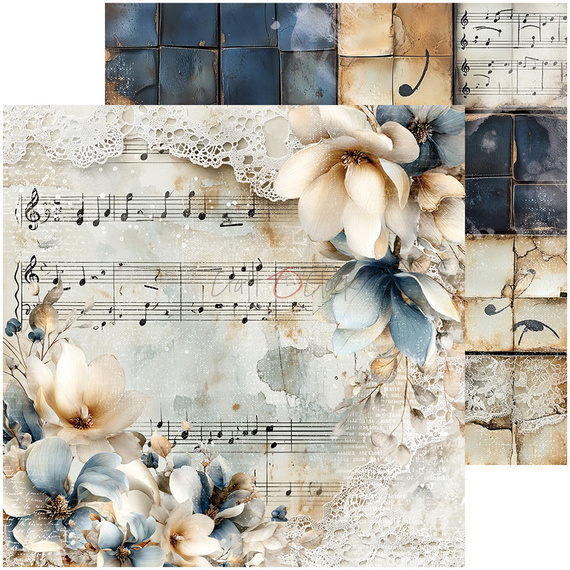 Zestaw papierów do scrapbookingu 15x15 - Craft o'clock - Melody of My Soul