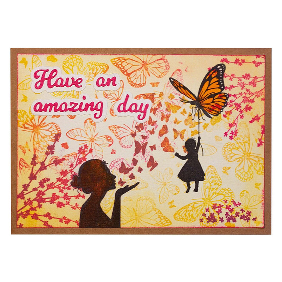 Stempel przezroczysty - Studio Light - Flower tree gałązka z kwiatami