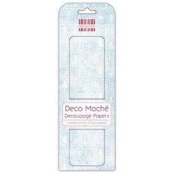 Papier do decoupage Deco Mache - First Edition - Icy Trees choinki