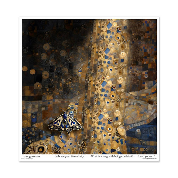 Zestaw papierów do scrapbookingu 30x30 - Itd Collection - Inspired by Klimt