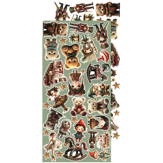 Zestaw dodatków do scrapbookingu - Craft o'clock - Oh Christmas Night - Christmas