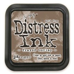 Tusz Distress Ink Pad - Ranger - Tim Holtz - Frayed Burlap