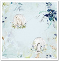 Zestaw papierów do scrapbookingu 30x30 - The world of ice porcelain zwierzęta