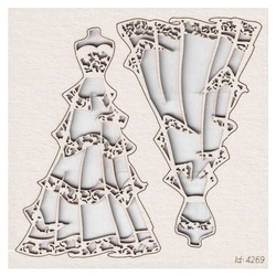 Tekturka- The one - wedding dress 2 pcs - suknia ślubna 2szt SC
