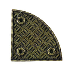 Ozdoba metalowa galwanizowana - narożnik górny 4