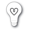 Wykrojnik - Poppystamps - Lovely Idea żarówka