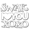 Wykrojnik - Penny Black - Filled with Love