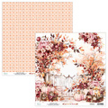 Papier do scrapbookingu 30x30 - Mintay - Rust & Rose 03