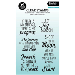Stempel przezroczysty - Studio Light - Quotes, Growth