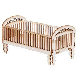 Łóżeczko 3D - Wycinanka