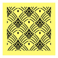Maska / szablon 16x16cm - wzór tapetowy - ST0198
