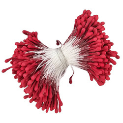 Pręciki matowe malinowe