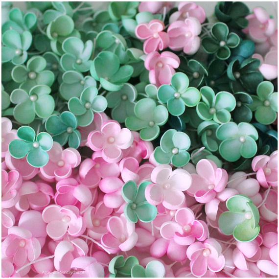 Pianka Foamiran - 60x70cm - 154 pastelowy fiolet