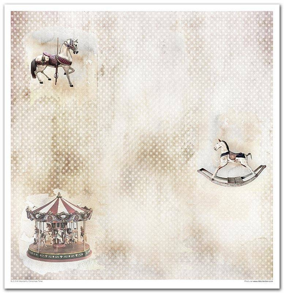 Zestaw papierów do scrapbookingu 30x30 - Wonderful Christmas Time