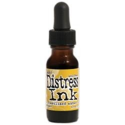 Uzupełniacz do poduszki z tuszem Distress Reinker - Fossilized Amber 14 ml