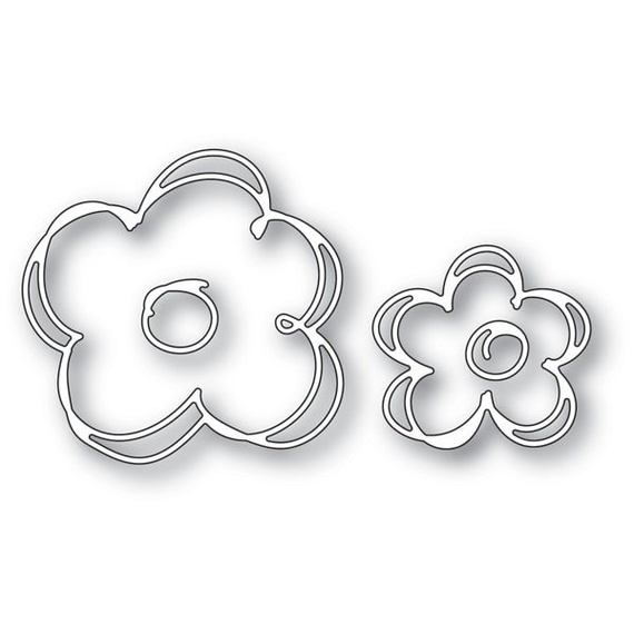 Wykrojnik - Memory Box - Scribble Posies Outline