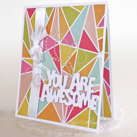 Wykrojnik - Cheery Lynn - You Are Awesome