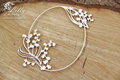 Tekturka - Lilly of the valley - oval frame 03 - owalna ramka 03 SC