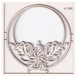 Tekturka Daydream small 3D frame - mała ramka warstwowa  - Scrapiniec