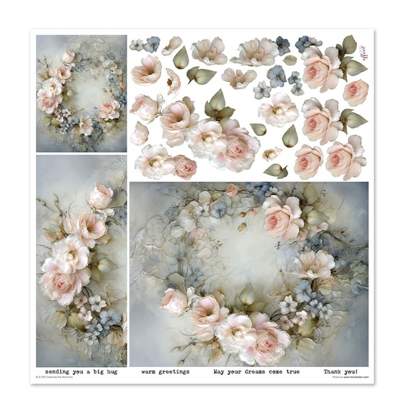 Zestaw papierów do scrapbookingu 30x30 - Celebrate the Moments - Itd Collection