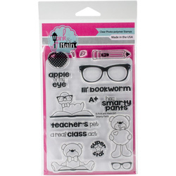 Stempel  Pink & Main - Smarty Pants - zwierzątka okulary