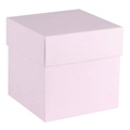 Pudełko exploding box różowe 10x10x10 - Rzeczy z papieru