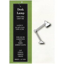 Wykrojnik - Poppystamps - Desk Lamp 890 lampka biurkowa