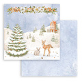 Zestaw papierów do scrapbookingu 30x30 - Stamperia - Winter Valley