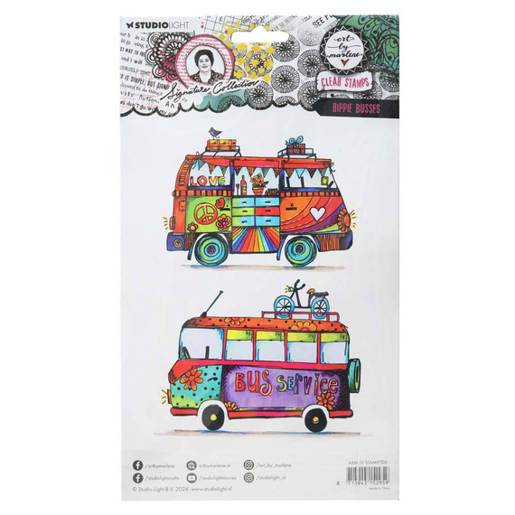 Stempel przezroczysty - StudioLight - Hippie busses