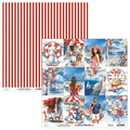 Papier do scrapbookingu 30x30 - Mintay - Riviera Moments 06