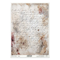 Papier ryżowy do decoupage A4 - R2712 - Itd Collection