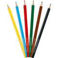Kredki ołówkowe sześciokątne 6 kolorów