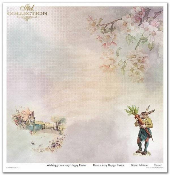 Zestaw papierów do scrapbookingu 30x30 - Itd Collection - Easter Bunny