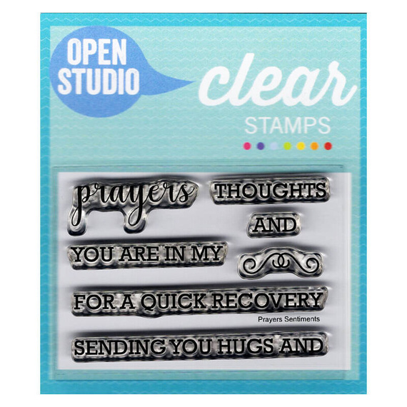 Wykrojnik+stempel - Memory Box - Perky Prayers
