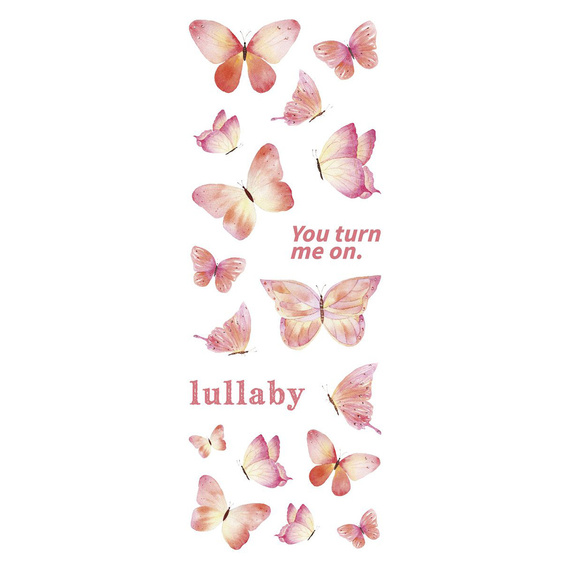 Naklejki foliowe - Różowe motyle