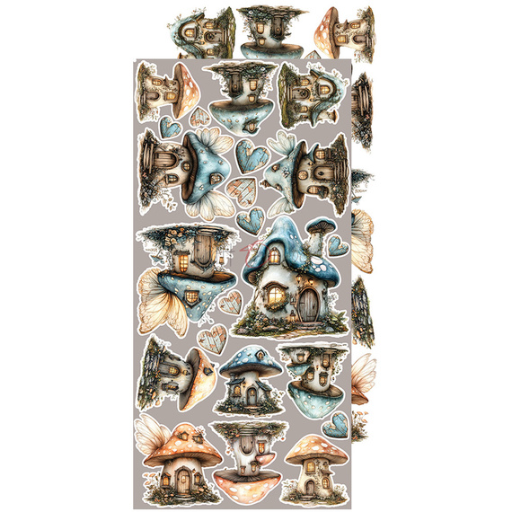 Zestaw dodatków do scrapbookingu - Craft o'clock - Sprites of Harmony - MIX