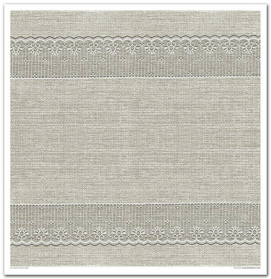 Zestaw papierów do scrapbookingu 30x30 - Linen & Lace