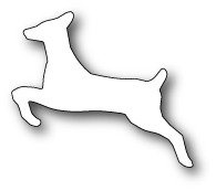 Wykrojnik - Memory Box - Sketch Deer Background - jelonek