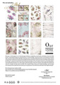 Zestaw kreatywny z papieru ryżowego - ITD - Beautiful Flowers