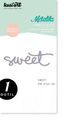 Wykrojnik - Kesi'Art Metaliks - Sweet OD-212 napis