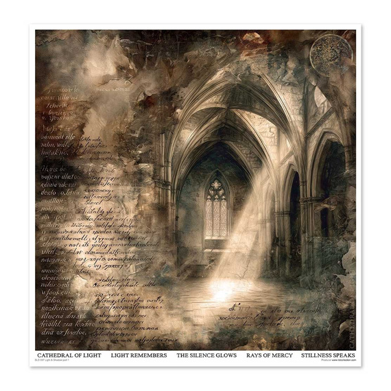 Zestaw papierów do scrapbookingu 30x30 - Light & Shadow 1 - Itd Collection