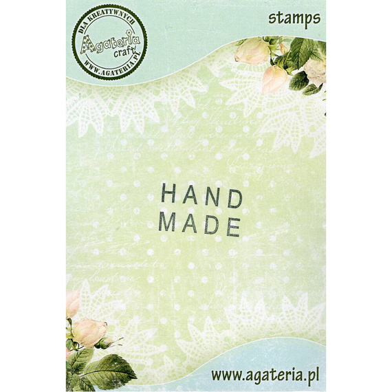 Stempel polimerowy - Hand Made - Agateria