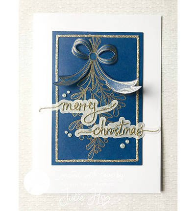 Stempel polimerowy - Julie Hickey - Under the Mistletoe jemioła