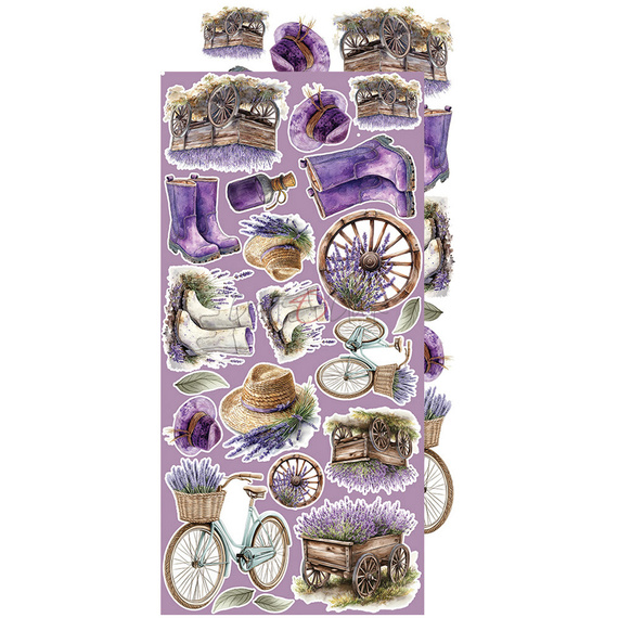 Heritage Whispers zestaw dodatków do scrapbookingu - Craft o'clock - Flowers