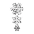 Wykrojnik - Poppystamps - Stitched Alpine Snowflakes - śnieżynki