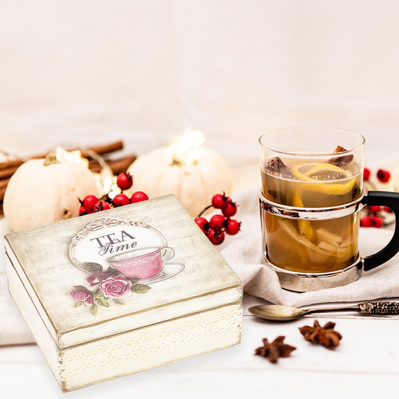 Zestaw startowy do decoupage z herbaciarką