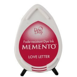 Tusz Memento Dew Drop - Love Letter - Tsukineko czerwony